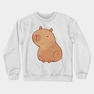 Cute Capybara drawing Crewneck Sweatshirt